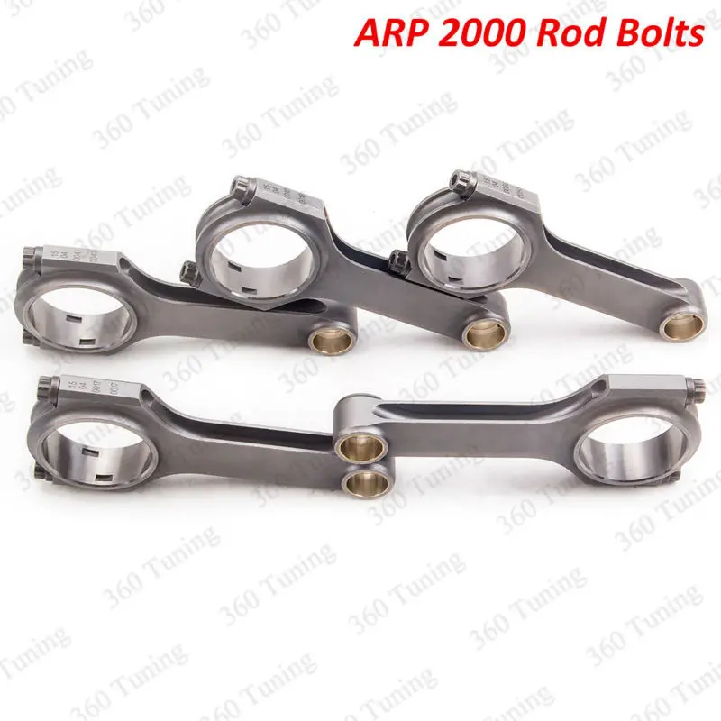 Кованые Шатун и ARP Болты Для Volvo 850 C70 T5 2.3L B5234T 800HP 2.3 2.5 4340 Floaring Сбалансированный