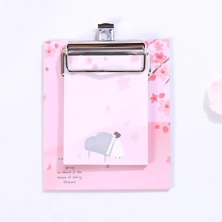 Cheery Blossoms-3 40 листов Kawaii Star Cherry Blossoms N times Sticky memo pad Clip Note paper Tab paper laria To Do List Planner канцелярские принадлежности - Цвет: Cheery Blossoms-3