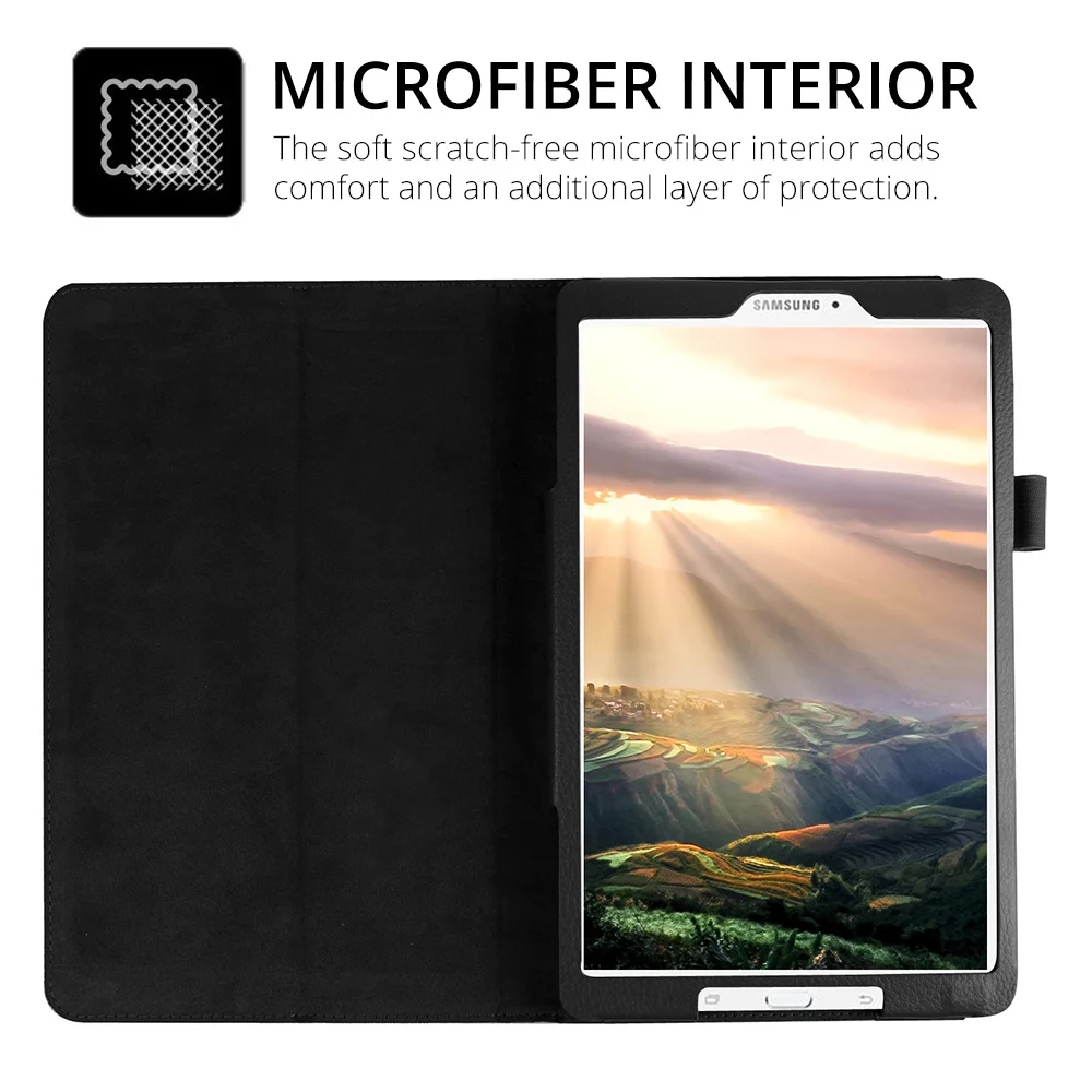 Бесплатная ручка + пленка для Samsung Galaxy Tab E 9 6 PU кожаный чехол подставка SM T560 T561