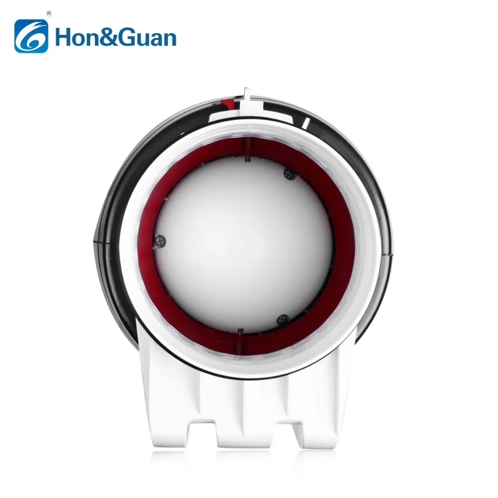 Hon& Guan HDD-150P вытяжной вентилятор Ультра тихий смешанный поток встроенный воздуховод для жилого коммерческого ванной вентиляции; 6 ''110 V/220 V