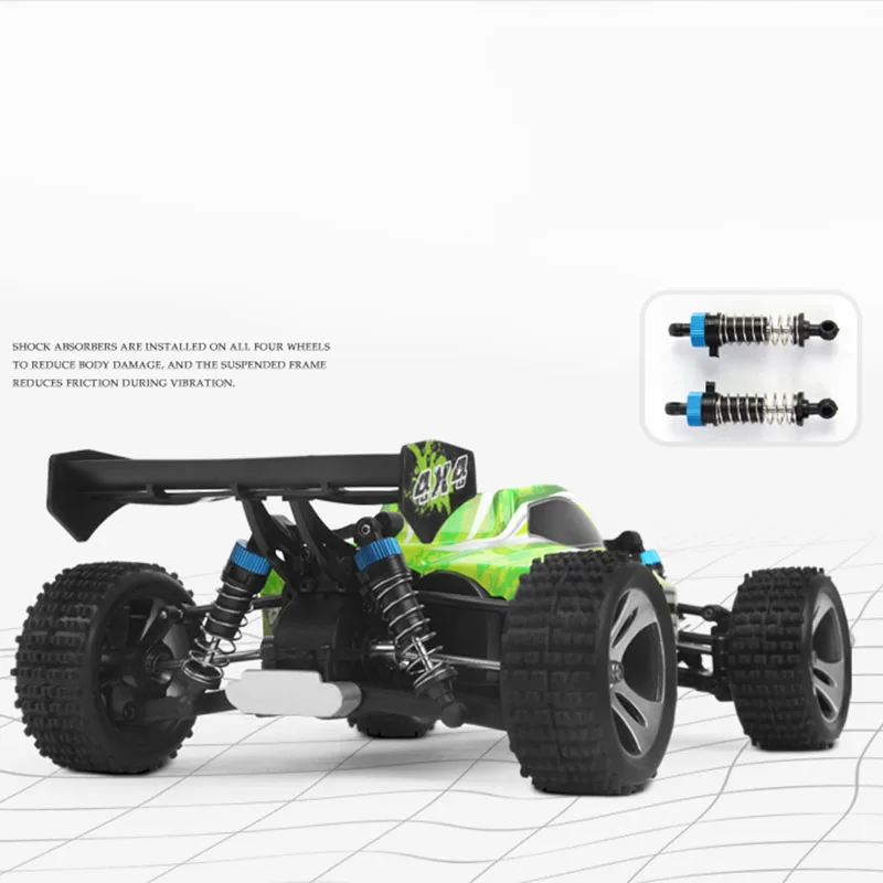 Wltoys A959-B пульт дистанционного управления четырехколесный внедорожник 2,4G пульт дистанционного управления 1/18 полномасштабный 70 км/ч высокоскоростной пульт дистанционного управления
