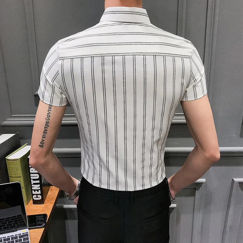 Camisas hombre manga corta Лето 2019 Новый коротким рукавом мужская рубашка универсальные