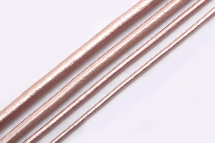 OlingArt 1,5/2,0/3,0/4,0 мм 2 M из натуральной кожи с круглым носом, популярный шнур/провода DIY шнуры женские прелестные серьги браслет ожерелье ювелирных изделий