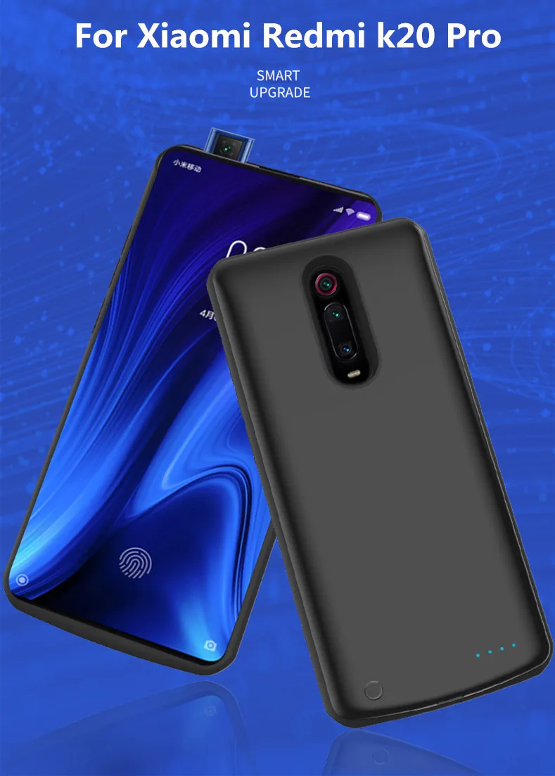 ZKFYS 6500 мАч ультра тонкий чехол для быстрой зарядки аккумулятора для Xiaomi Redmi K20 Pro Высококачественный портативный чехол для аккумулятора