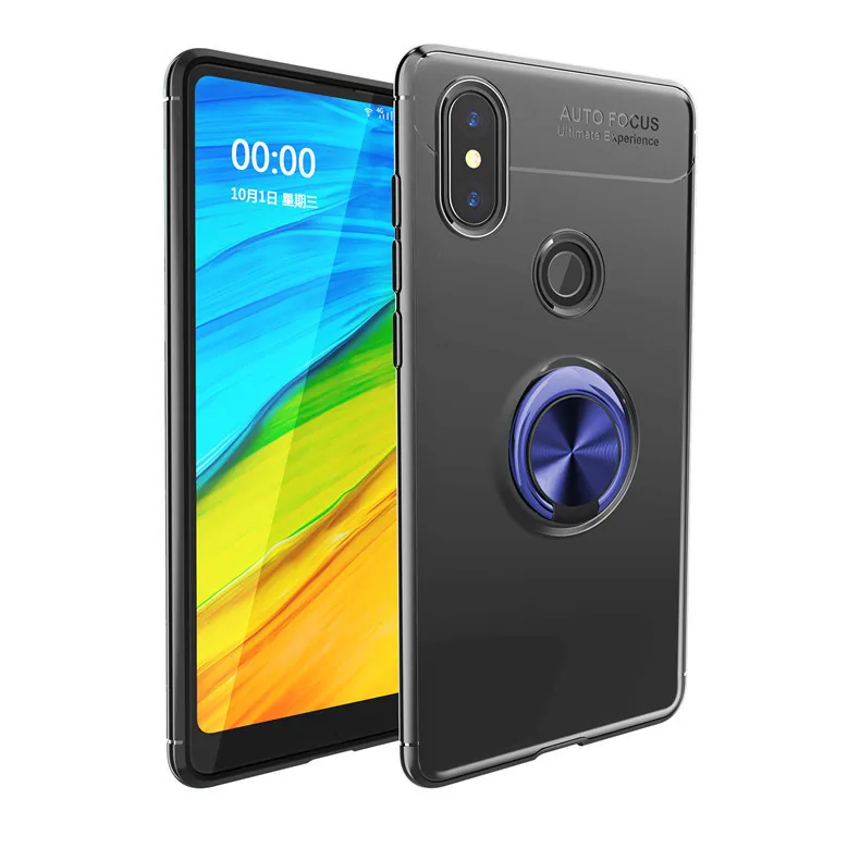 Чехол для Xiaomi Redmi Note 6 Pro, чехол для Redmi Note6 с магнитным кольцом на палец, задняя крышка для телефона, чехол для Xiaomi Redmi Note6 Pro