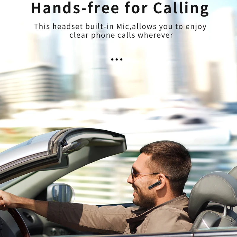 DACOM M19 Mini Business Bluetooth Wireless Earphone Headset Car Earpiece headphone with Hands free Mic for iPhone Huawei Xiaomi |