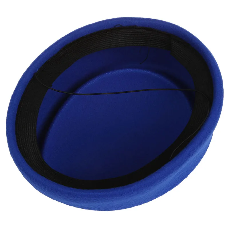 Новая Элегантная шерстяная фетровая шляпка Воздушная шляпа БАЗА партии |