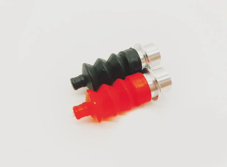 6 шт. короткие резиновые сильфоны радиобокс уплотнения для 1 8/2 мм сервопривод