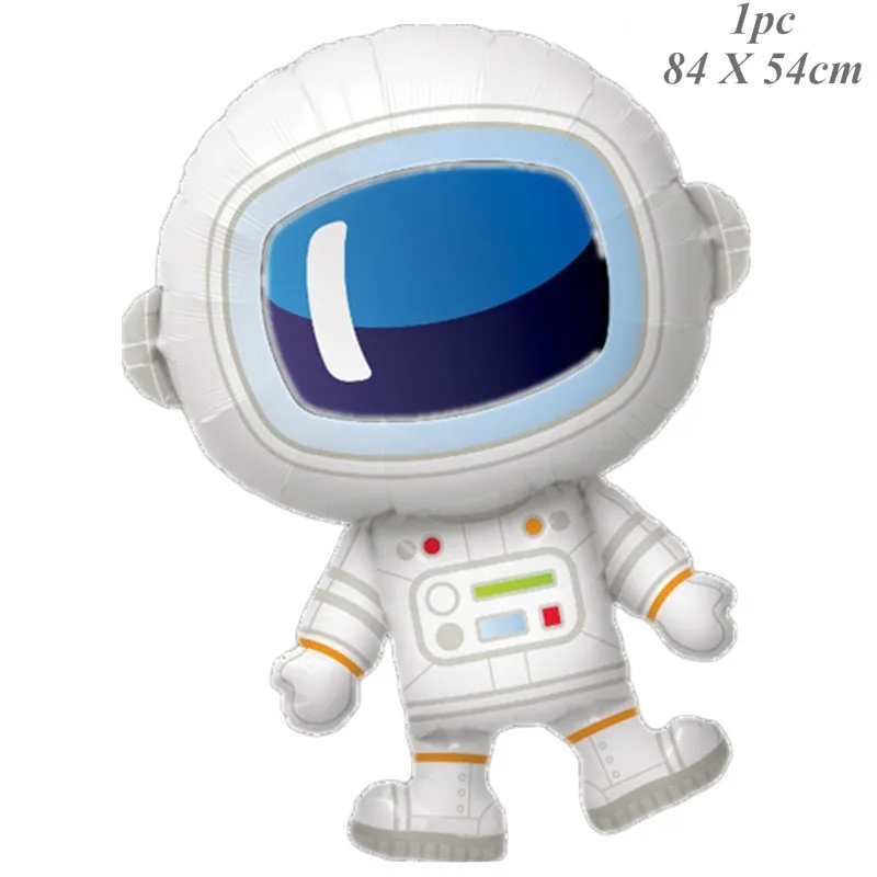 Astronaut Космический баннер космонавты и ракеты корабль воздушные шары из фольги космическая система тематические вечерние подарки на день рождения для мальчиков - Цвет: Astronaut