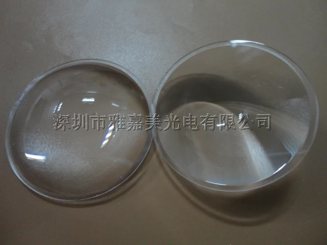 СВЕТОДИОДНЫЙ Электрический объектив диаметром 45 мм пластмассовая выпуклая