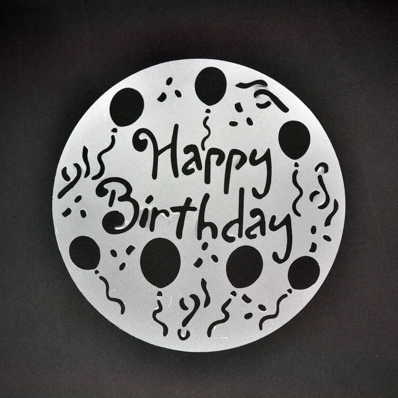 4 шт./компл. пластиковый трафарет для торта форма распыления шоколада сделай сам