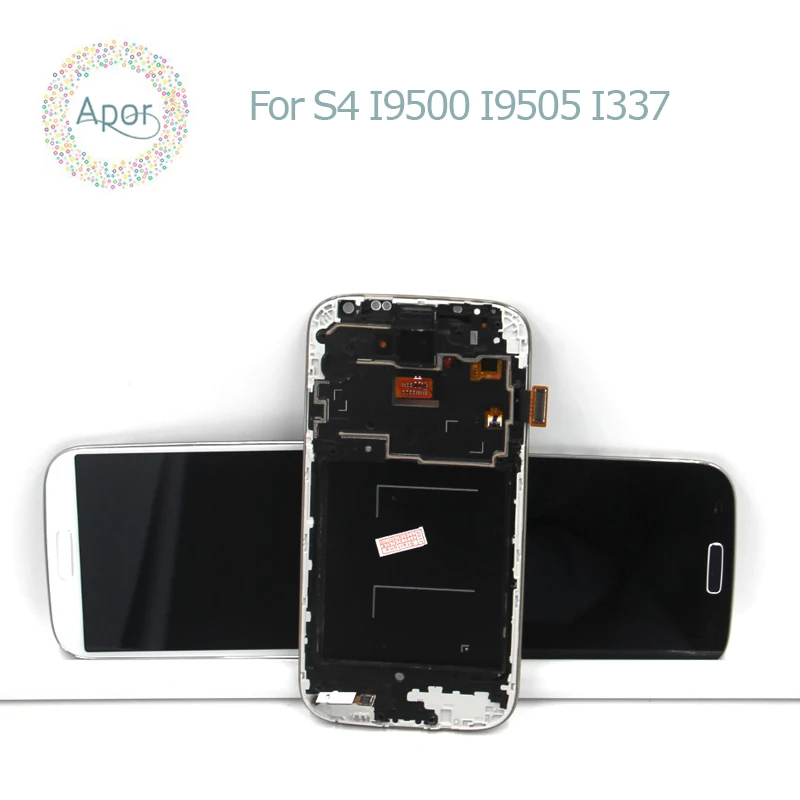 Совместимый для samsung galaxy s4 Экран i9505 i9500 ЖК дисплей Дисплей Сенсорный экран