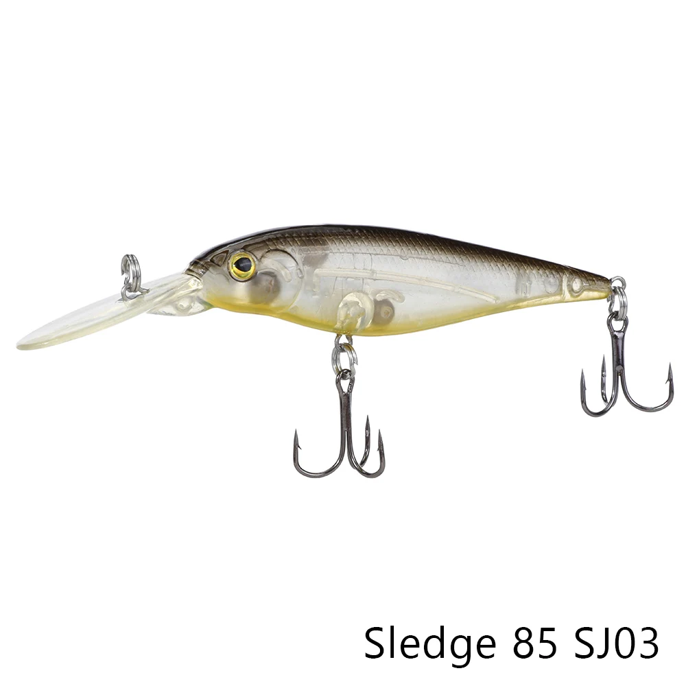 Sledge 85 SJ17 MAKEBASS гольян плавающие бионические рыболовные приманки 3.35in/0,35 oz Luya искусственные жесткие приманки воблеры рыболовные снасти - Цвет: Sledge 85 SJ17
