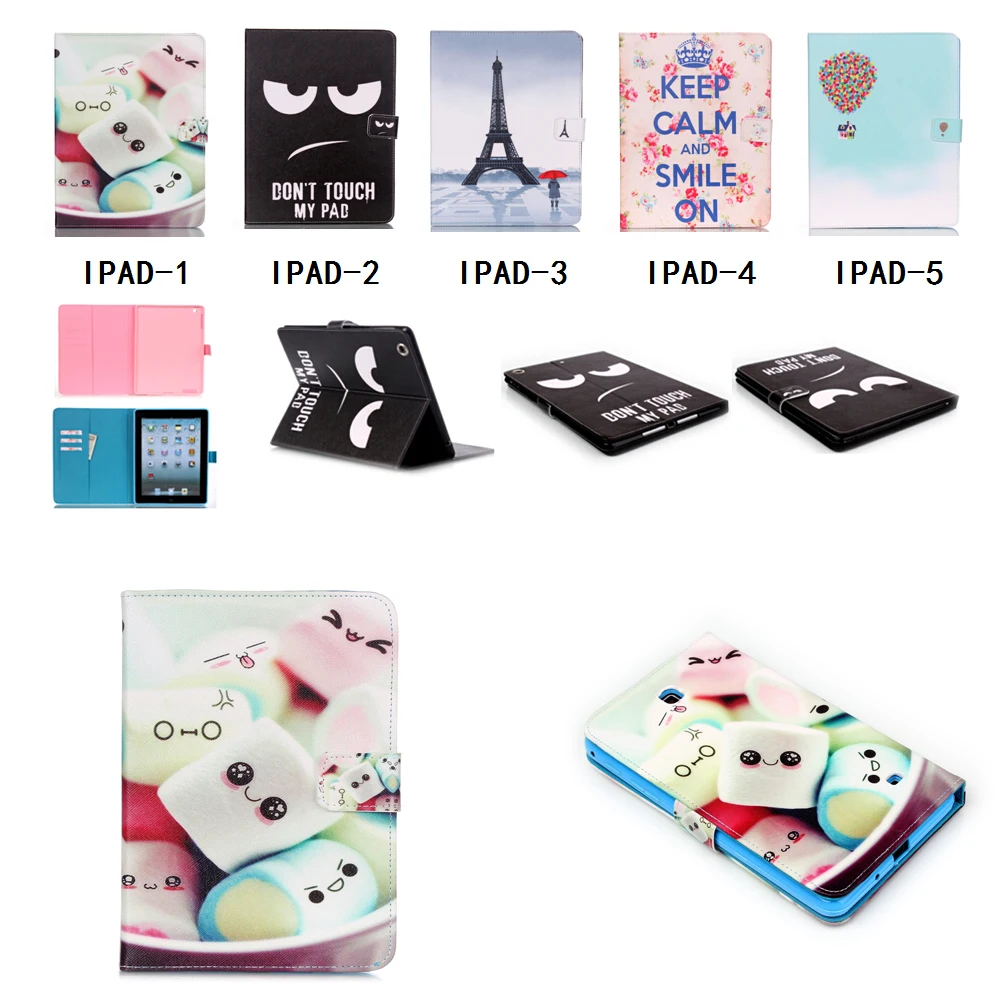 Цветной Чехол книжка из искусственной кожи с подставкой для Samsung Galaxy Tab 4 7 0 дюймов