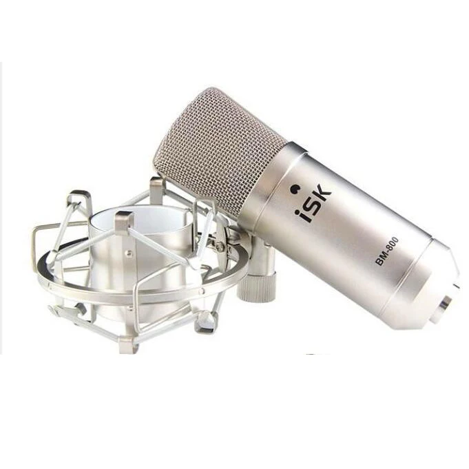 Искусственный профессиональный конденсаторный микрофон ISK для создания