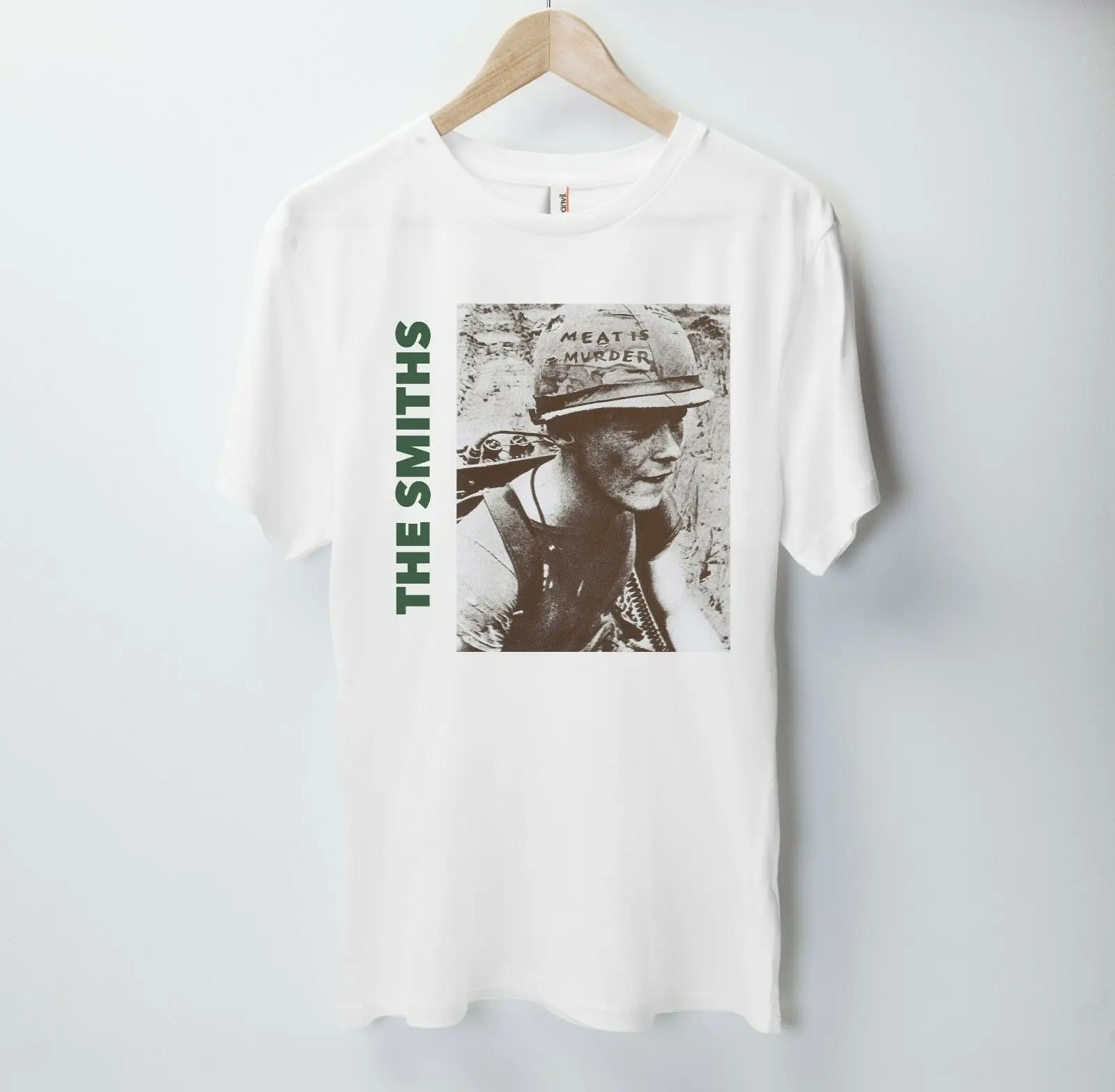 2019 модная футболка Smiths Топ английская рок группа Meat Is Murder 1985 Morrissey Marr Tee Hoody|Мужские