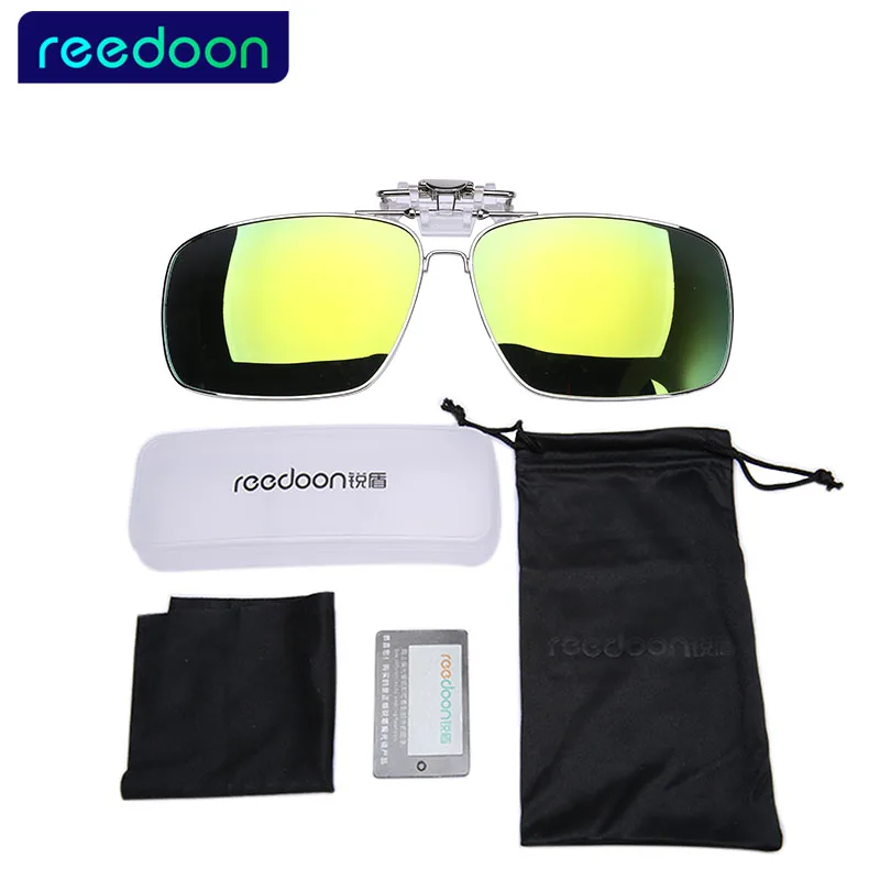 Оправа для очков солнцезащитные очки с зажимом брендовые поляризованные линзы