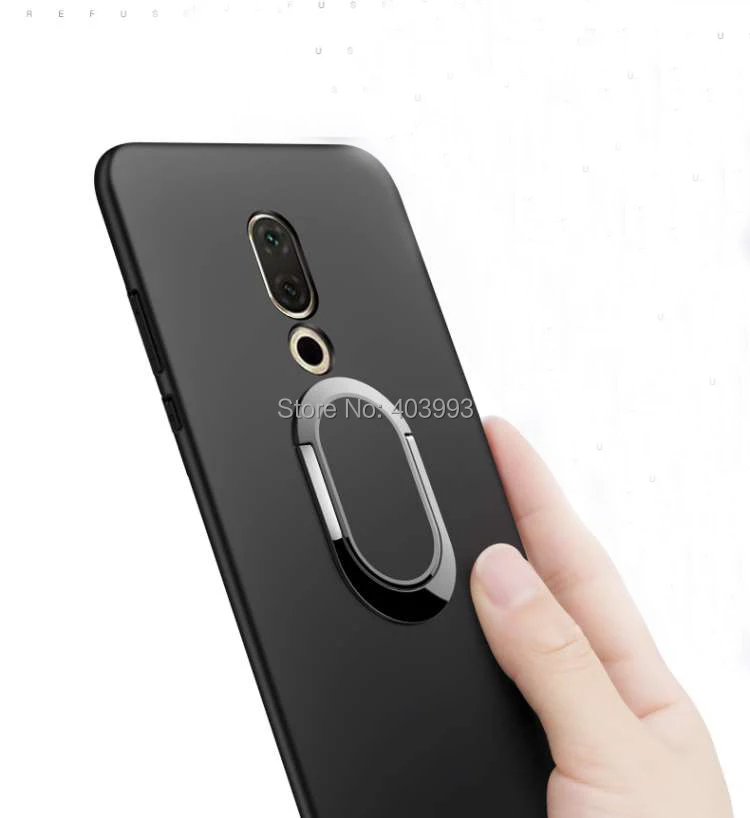 Чехол для Meizu 16 Защитный матовый чехол на палец с магнитом 16th M882Q Plus|Бамперы| |
