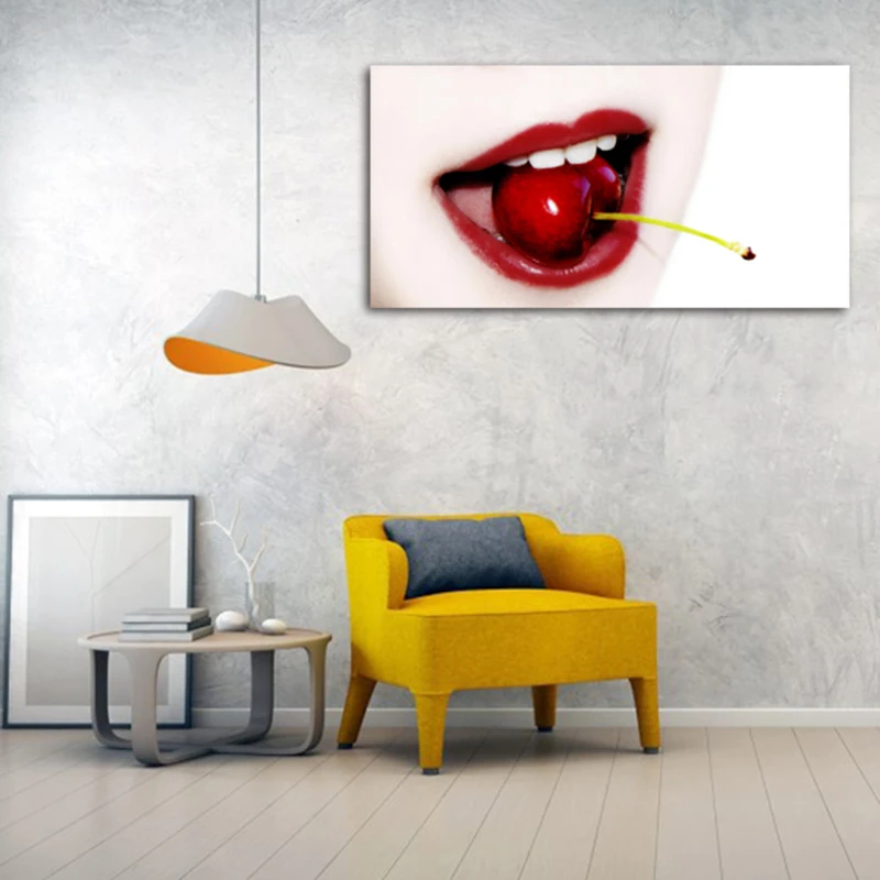 DUOYISHANG вишня в рот 5D DIY Алмазная картина полностью квадратная вышивка мозаичная