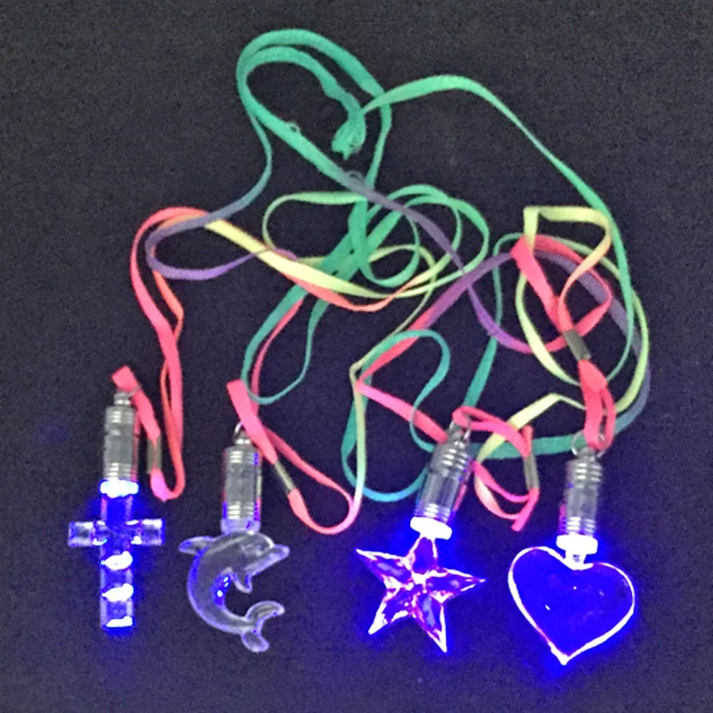 24 шт. Led Хрустальная подвеска светящееся ожерелье подходит для кемпинга, вечерние, банкеты, концерты, бары и места для использования ночью