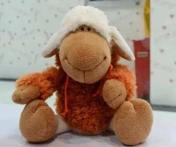 Candice guo! Невероятно милые домашние тапочки милая игрушка плюшевая овечка