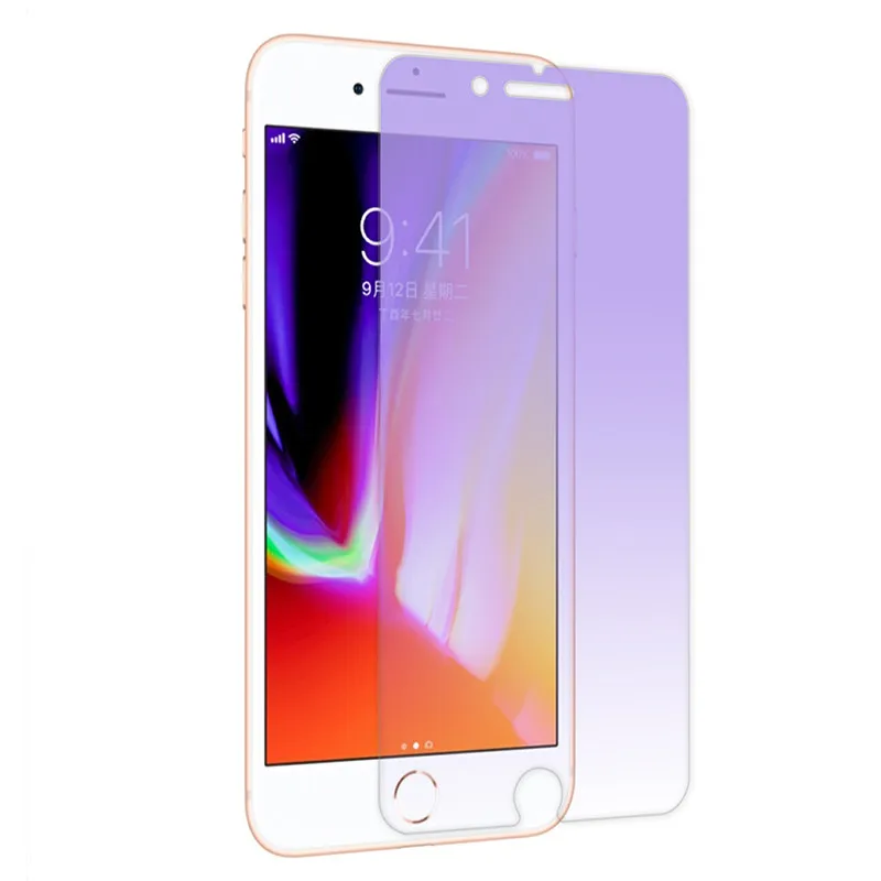2 шт Премиум закаленное Стекло пленка для iPhone X/SE/5/5S/6/7/8 и анти отпечатков пальцев
