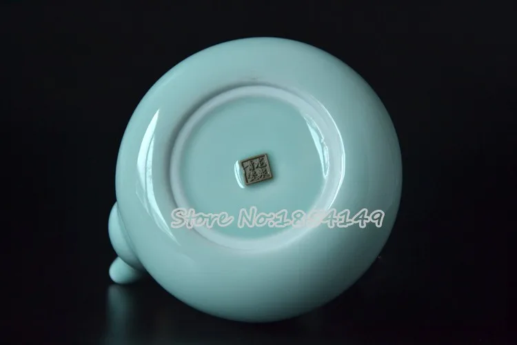 WIZAMONY новая хрустальная глазурь Di Kiln Longquan Celadon Zisha керамика искусство Китай чайник фарфор Исин глина антикварный чайник