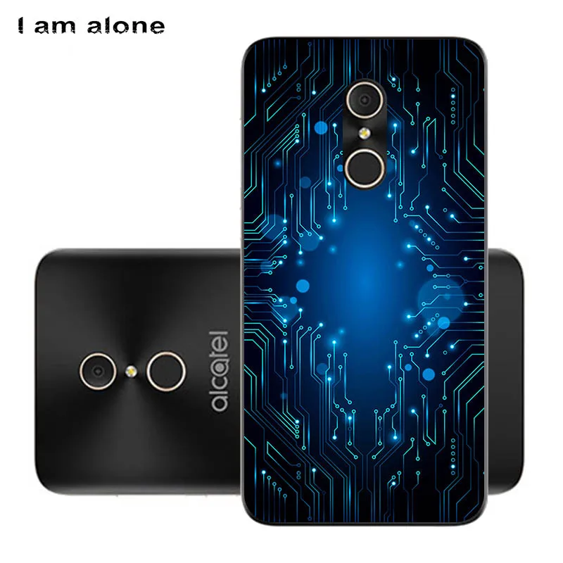 Solf TPU H7 Чехол для телефона I am alone для Alcatel A3 Plus 3g OT-5011 5011A 5011X5,5 дюймов, модные чехлы из ТПУ для мобильных телефонов - Цвет: Solf TPU H7