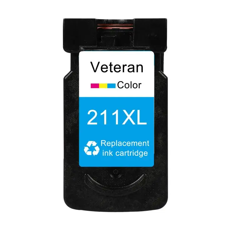 CL211 Color Ветеран PG210 CL211 чернильный картридж Замена для Canon PG 210 CL 211 XL PG-210 для Canon Pixma IP2700 IP2702 MP240 MP250 MP260 MP270 - Цвет: CL211 Color