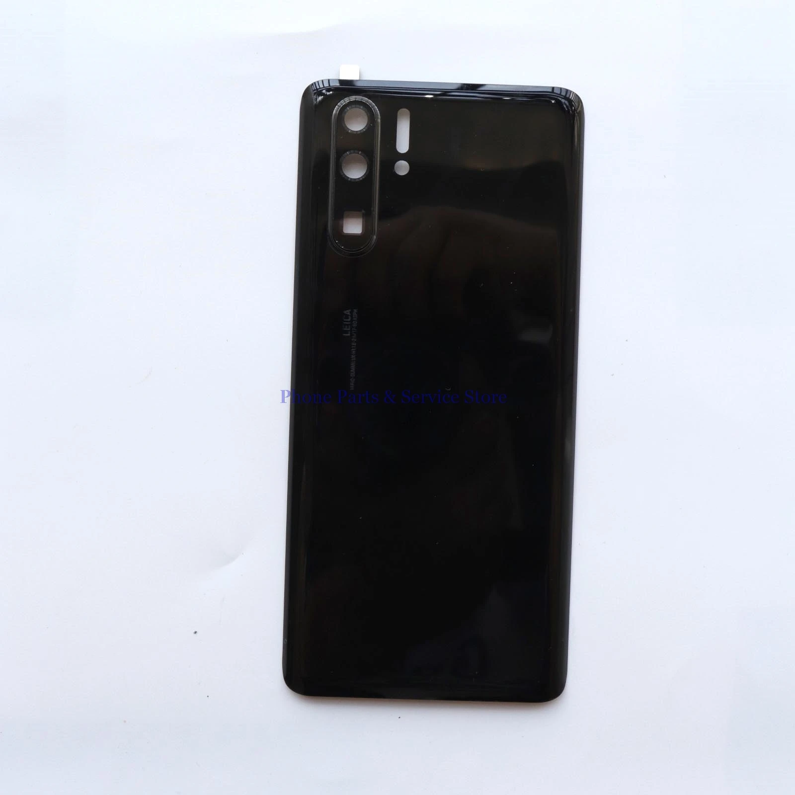 Black 10 шт. для huawei P30 Pro P30pro Задняя стеклянная крышка корпус батарея задняя дверь запасные части+ клей+ камера Стекло объектив Запчасти - Цвет: Black