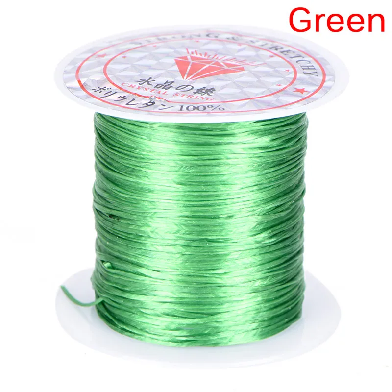 

0.8mm DIY Crystal Bead Stretch Cord Elastic Line Transparen Clear Component Round Beading Wire/Cord/String/Thread Jewelry Making