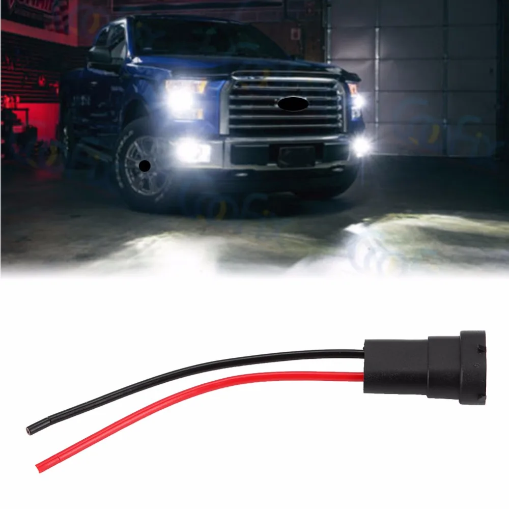 Фара противотуманная фара жгут проводов 2-контактный штекер разъем адаптер для H11