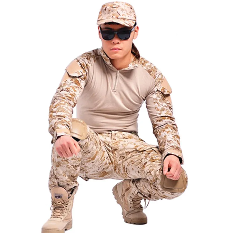 Тактическая одежда в стиле милитари для страйкбола Камуфляжный костюм охотничья