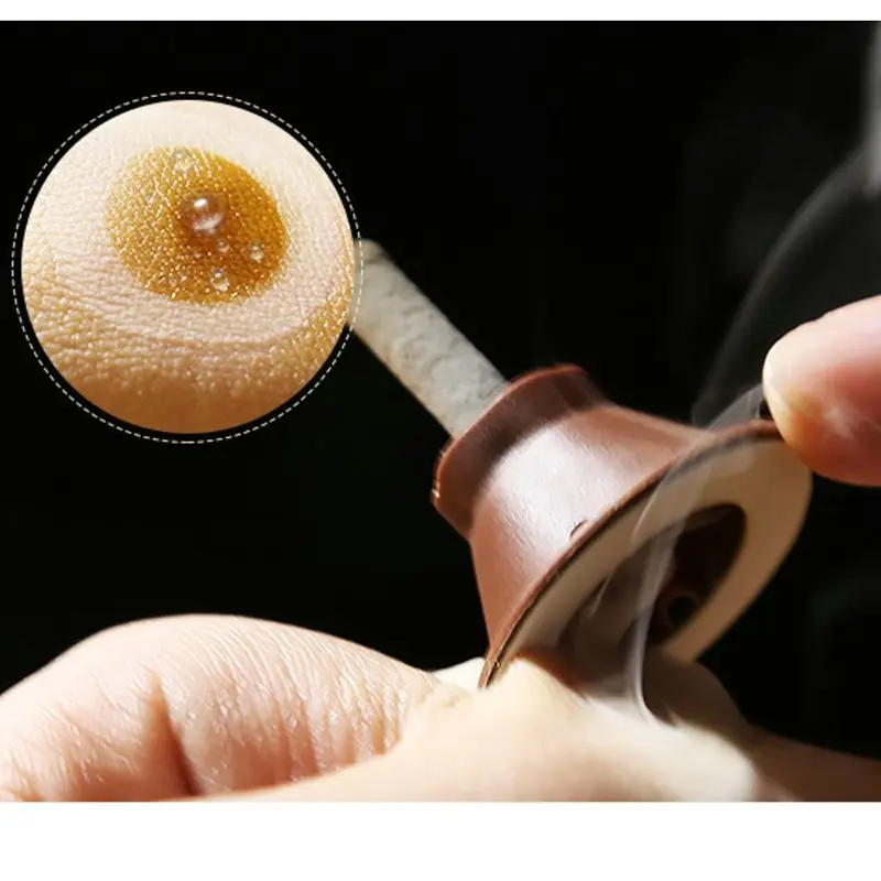 60 шт Ai Posted Moxibustion наклейки оригинальные капсулы Moxa свеча три года Чэнь китайская