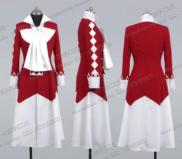 Костюм для косплея Pandora Hearts Alice накидка + рубашка юбка бант|Костюмы аниме| |