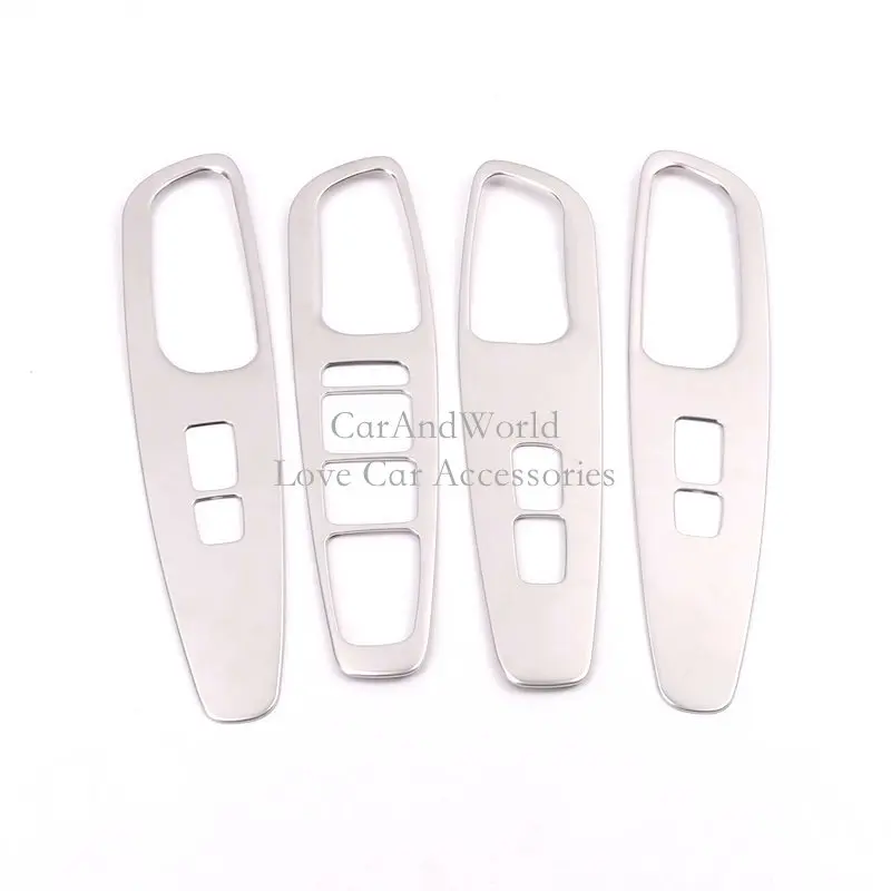 Крышка из нержавеющей стали для подлокотника внутренней двери Hyundai Santafe 2019 дюйма