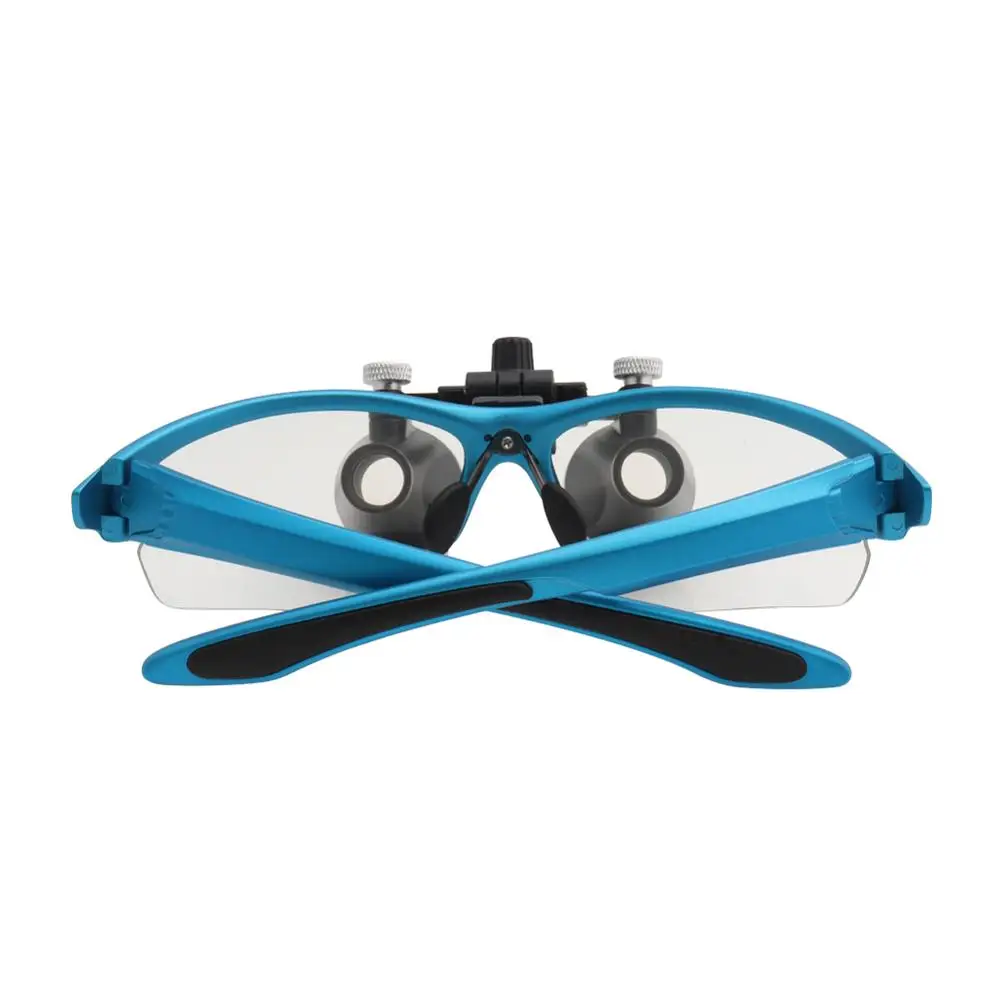 2.5X Стоматологическая Лупа Лаборатория Медицинская зубная стоматологи синий с 5