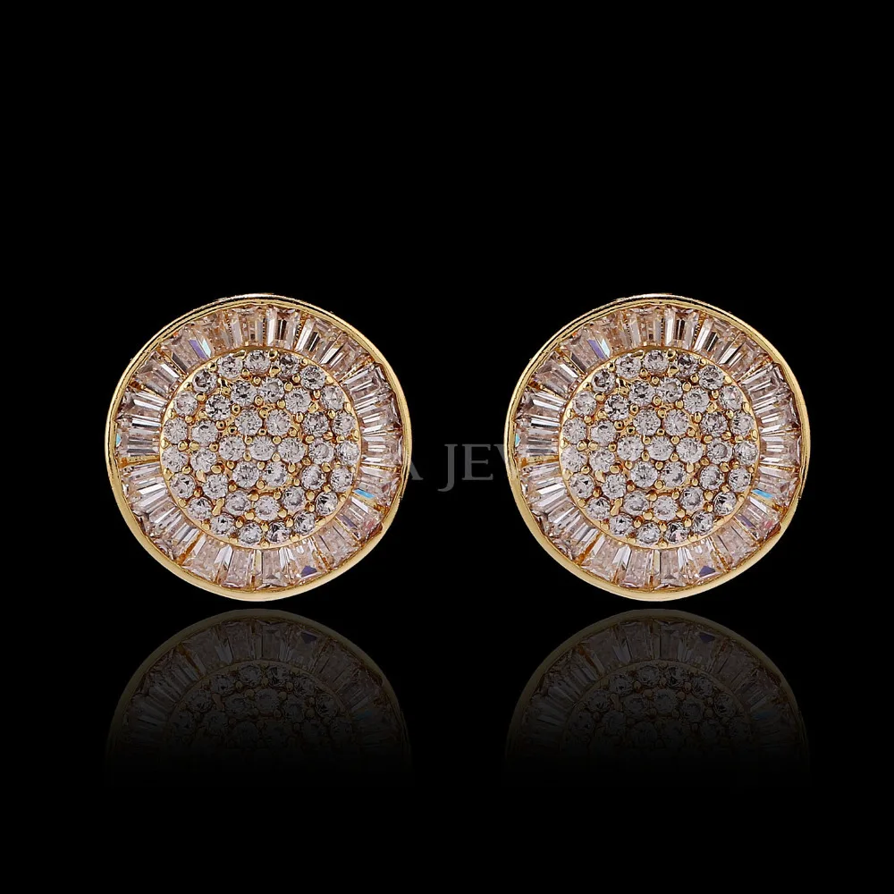 Lalala новое поступление мода круглый комплект ювелирных изделий платины с