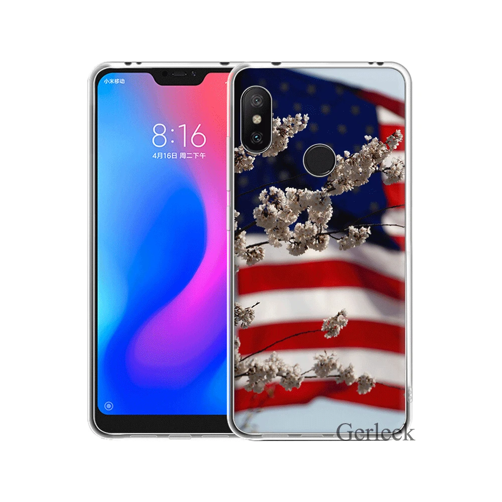 Desxz Американский чехол с флагом для Xiaomi Redmi Note 6 7 3 Pro 4 4X 5 5A | Мобильные телефоны и