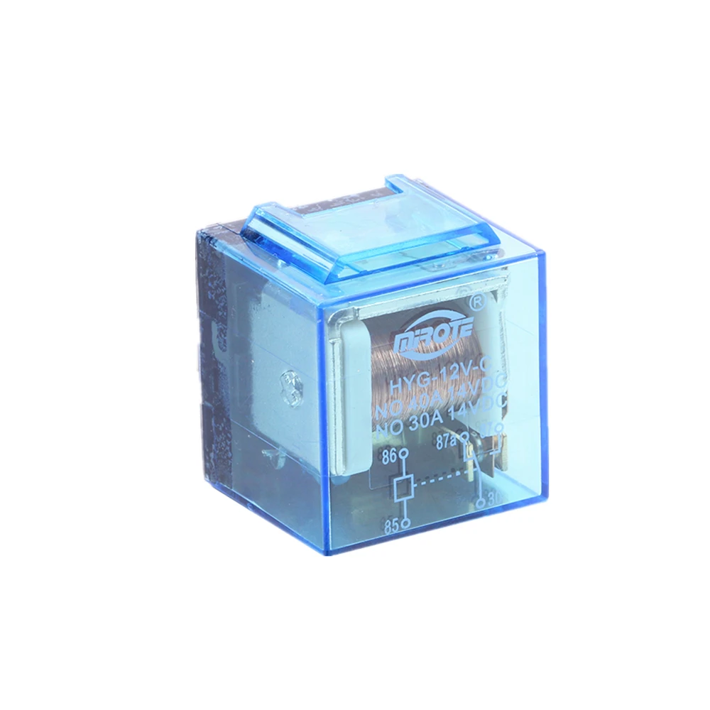 Электромагнитное реле постоянного тока 12В 5Pin 40A HY5017-12V-C-G-NF SPDT устройство