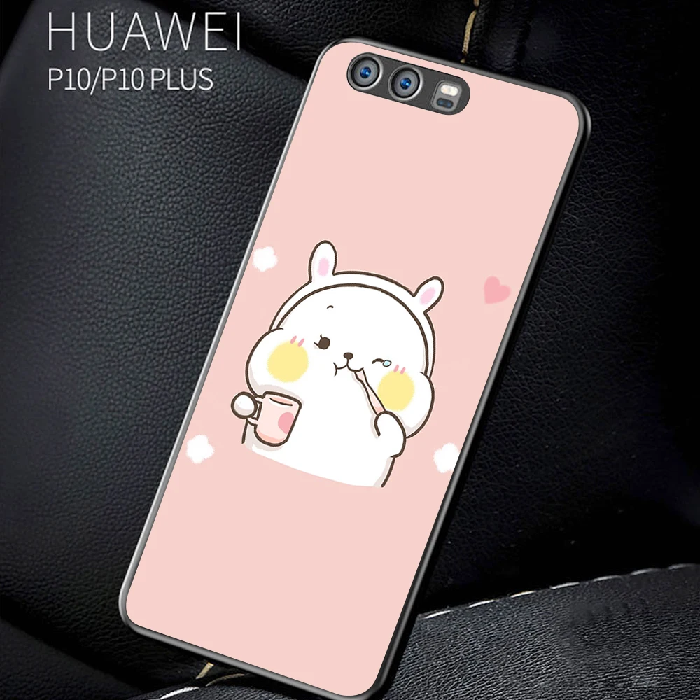 Черный Мягкий ТПУ силиконовый чехол для телефона Mate 20 lite Huawei P8 P9 P10 Lite P20 Pro Mate20 P Smart