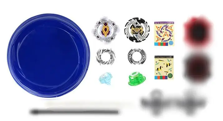 4/шт. Toupie волчок Burst Arena Avec Lanceur Metal Fusion En boite 2 Couleur|Волчки| |