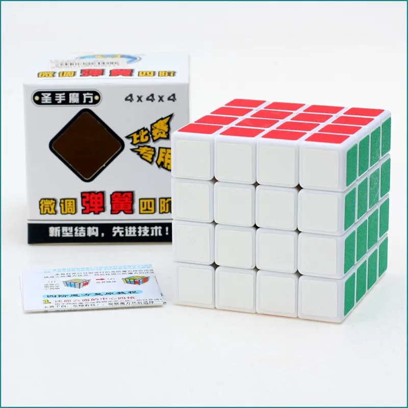 Shengshou 62 мм 4x4x4 Magic Gan Neo Fight Cube матовый пазл профессиональная скорость волшебный куб