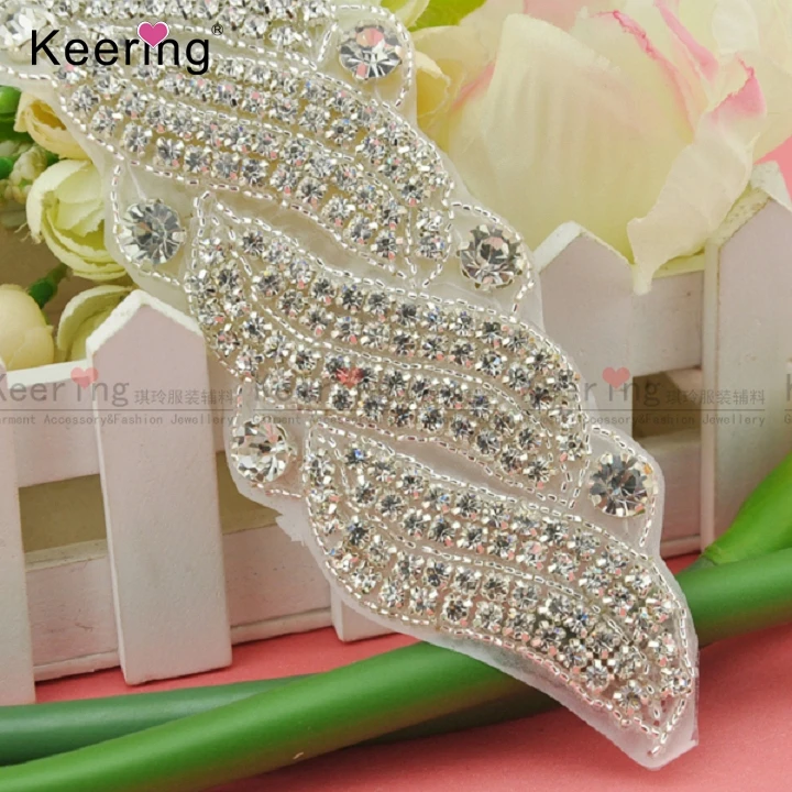 

Keering High Quality Rhinestone Beaded Fringe For Garment WRA-439