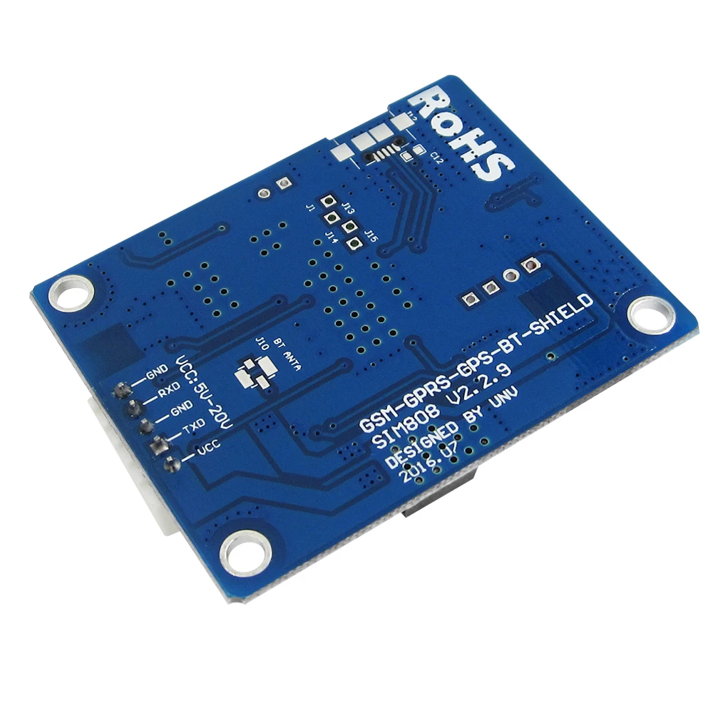 HAILANGNIAO SIM808 модуль GSM GPRS GPS макетная плата IPX SMA с антенной Raspberry Pi Поддержка 2G 3G 4G