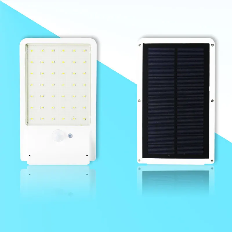 Водонепроницаемый светодиодный светильник на солнечной батарее настенная лампа