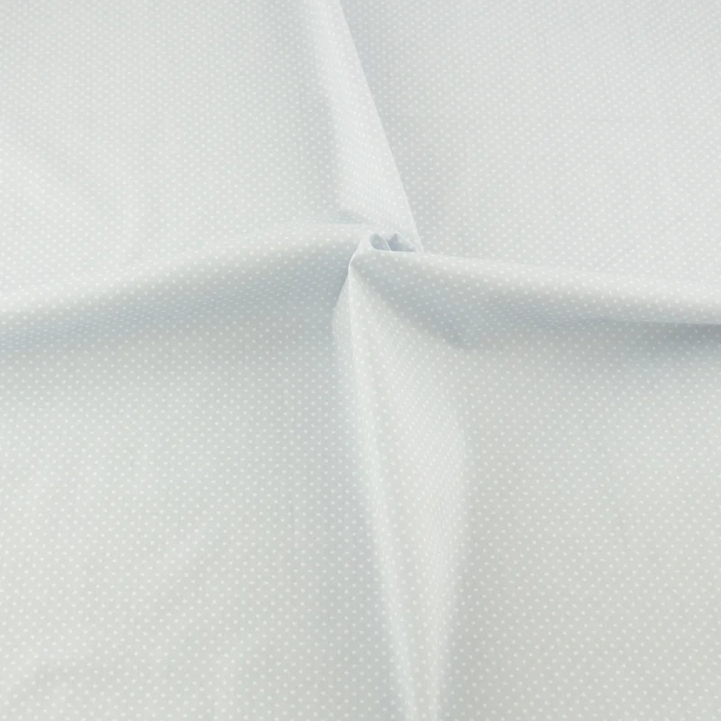 Домашний текстиль швейная ткань Ремесленная Teramila в горошек серая хлопковая Tecido