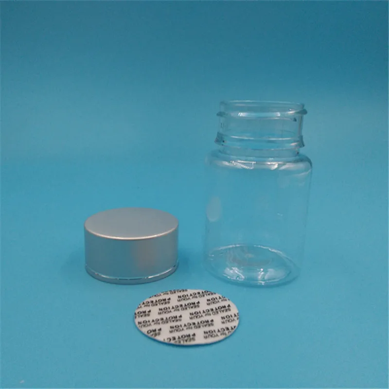 Пустые пластиковые квадратные контейнеры для таблеток 100 шт. 15 г 20 мл 30