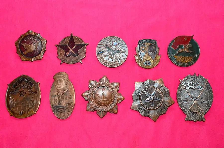 Памятная медаль в китайском стиле 10 шт.|medals military|medal awardmedal war |