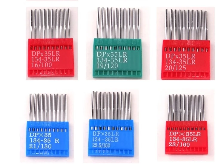 DPX35LR 2134-35LR 134-35LR Dotec 10 шт. кожаные швейные иглы для почтовой промышленной швейной машины singer, juki consew seiko